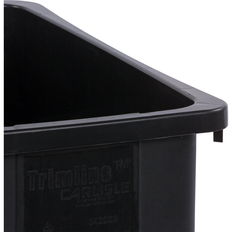 Poubelle 23 gallons trimline, Noir