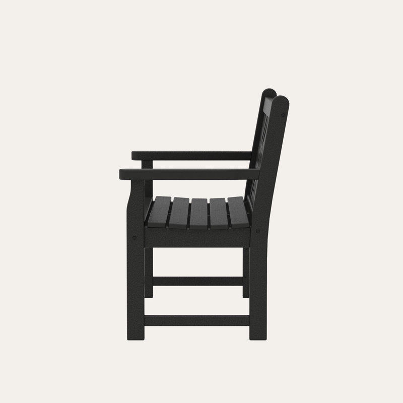 Banc 48 po POLYWOOD Chippendale, Noir