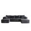 Canapé modulaire à compression 133 133 po avec 1 repose-pieds-1493525974