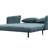 Leandro 61"W Fabric Convertible Loveseat Sleeper With Pillows-837900249