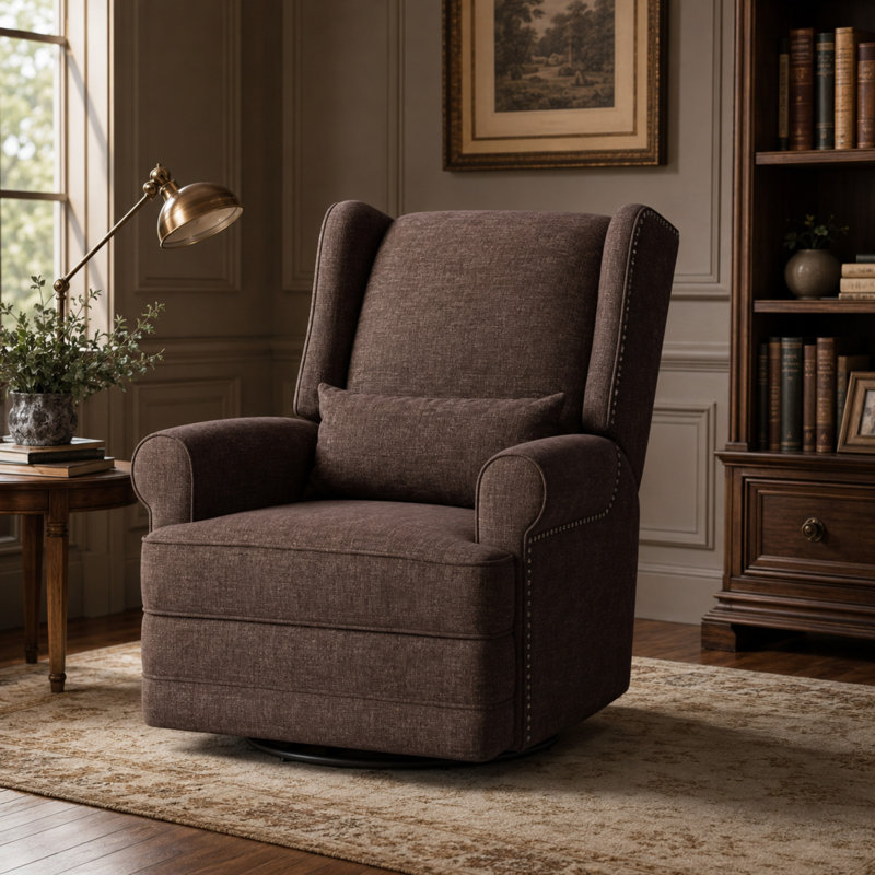 Fauteuil inclinable et pivotant 34,25 po