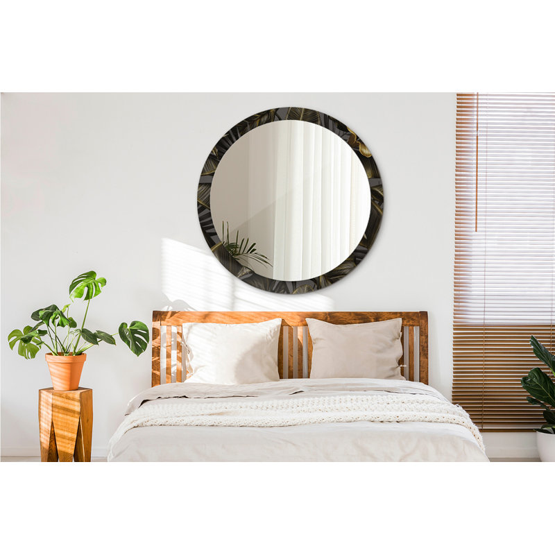 Huldar Glass Flat Wall Mirror