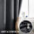 Velvet Noise Reducing Room Darking Grommet Curtain Panels for Home & Office-1743047889-1715373737