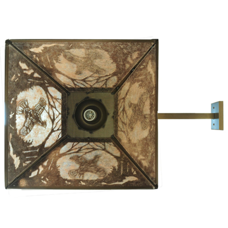 Rustic Lodge 1 - Light Armed Sconce