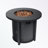 Round Fire Table with steel frame