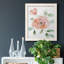 Rose Contour - Peinture sur toile encadrée-614563134-614563131