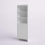RiverRidge Madison Tall Corner Bathroom Storage Cabinet with Open Shelves-343376048