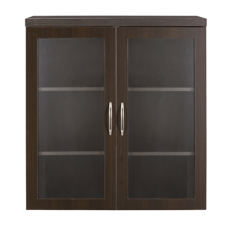 Aberdeen 2 Door Accent Cabinet, Mocha