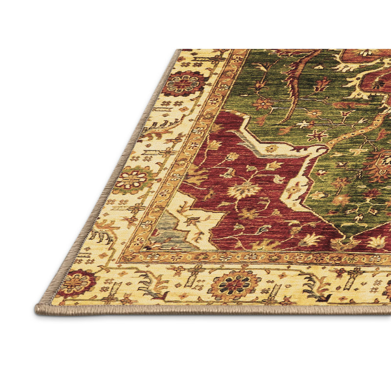 Oriental Indoor Rug, Rectangle 5' x 7'