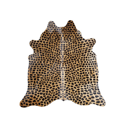 Aleksander Cowhide Animal Print Indoor Rug