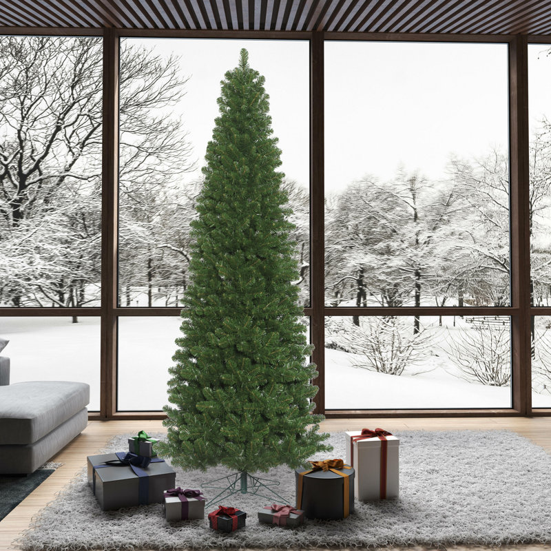 Oregon Fir Slim Artificial Christmas Tree, 9.5' H, Unlit