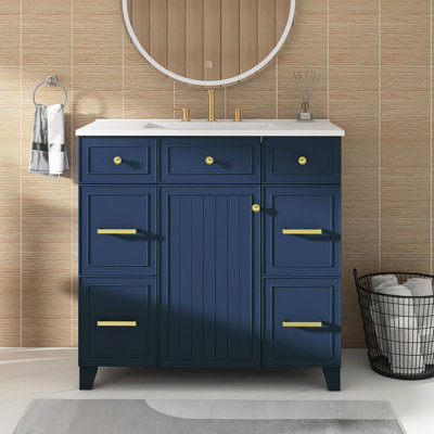 Meuble-lavabo simple 36 po avec lavabo