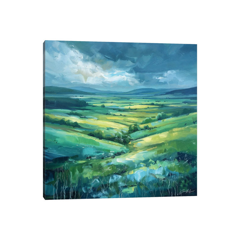 Irish Hills and Vallys - reproduction d'art mural