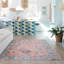 Tapis à poils plats lavables Kugler Vintage-1186307324