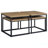Rosey Mango 3-piece Coffee Table Set