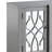 Antique Gray Finish Console Cabinet