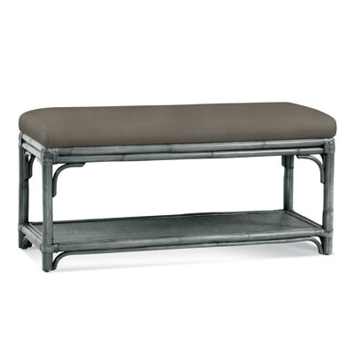 Banc de rangement en osier Summer Retreat