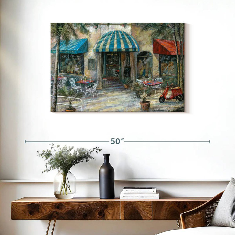 Lilie Christine's South Beach Cafe, H 24 po x l 36 po
