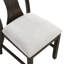 Chaise d'appoint en bois de châtaignier, brun