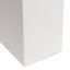 Lampe de table en cuir 21 po avec abat-jour rectangulaire en lin blanc-81096605-105865462-105848916