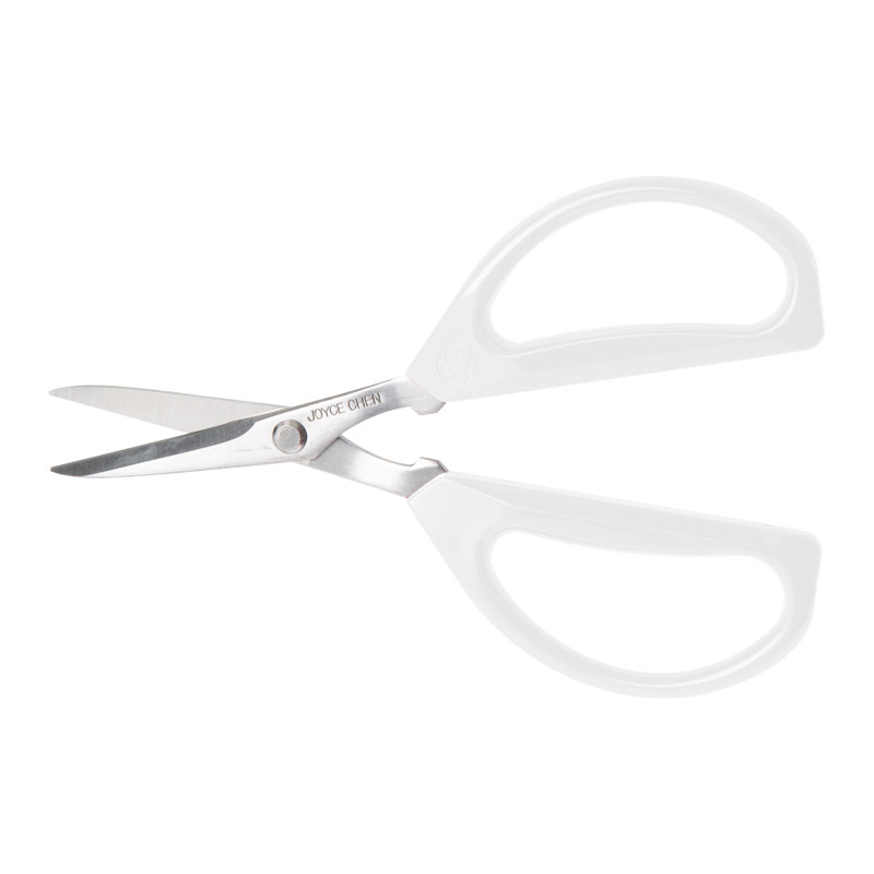 JOYCE CHEN Kitchen Shears & Scissors, White