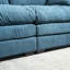 Canapé 84 po en chenille 84 po avec 2 coussins décoratifs et mousse à mémoire de forme pour salon
