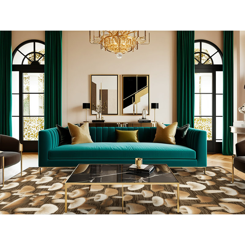  Tapis lavable en hêtre, Rectangulaire 8 pi x 12 pi