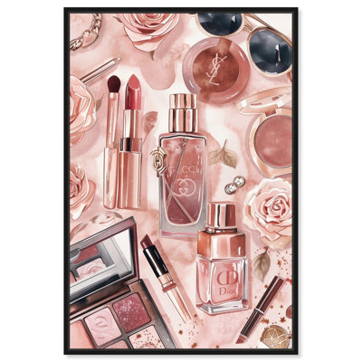 «Glam Sparkle Lay Out», reproduction d'art sur toile 