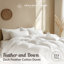  13.5 Tog Winter Duck Feather & Down Duvet Anti-Allergy Cotton Down-Proof Cover Extra Warm Luxury Quilt-1327334272