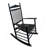BALCONY PORCH ADULT ROCKING CHAIR - BLACK-1986948295