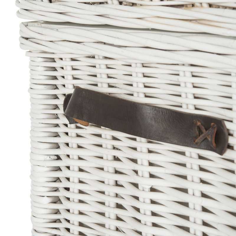 Table de bout avec rangement Vin, Blanc