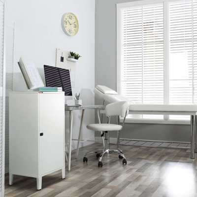 Armoire de rangement à 2 tablettes