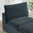 Deep Gray Corduroy Cloud Chaise Lounge Sofa With Ottoman - Modular Convertible Daybed Couch For Flexible Seating And Stylish Relaxation In Living Rooms Or Reading Nooks-555314272