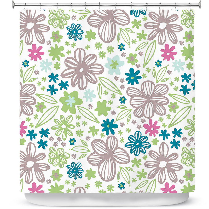 Floral Shower Curtain