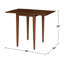Table de salle à manger à rallonge en bois massif à abattants Maner-261071671