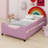 Stylish Rainbow Upholstered Daybed Frame