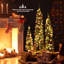 Ensemble d'arbres de Noël artificiels 3 pi + 4 pi + 5 pi avec 3 branches 85 + 137 + 193
