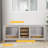 Yakia 84'' Double Bathroom Vanity With Engineered Stone Top-583210730-583210725