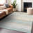 Machine Washable Indoor/Outdoor Christain ACN1283 Ivory Rug-110078544