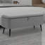 Polyester Upholstered Storage Bench-1810592258