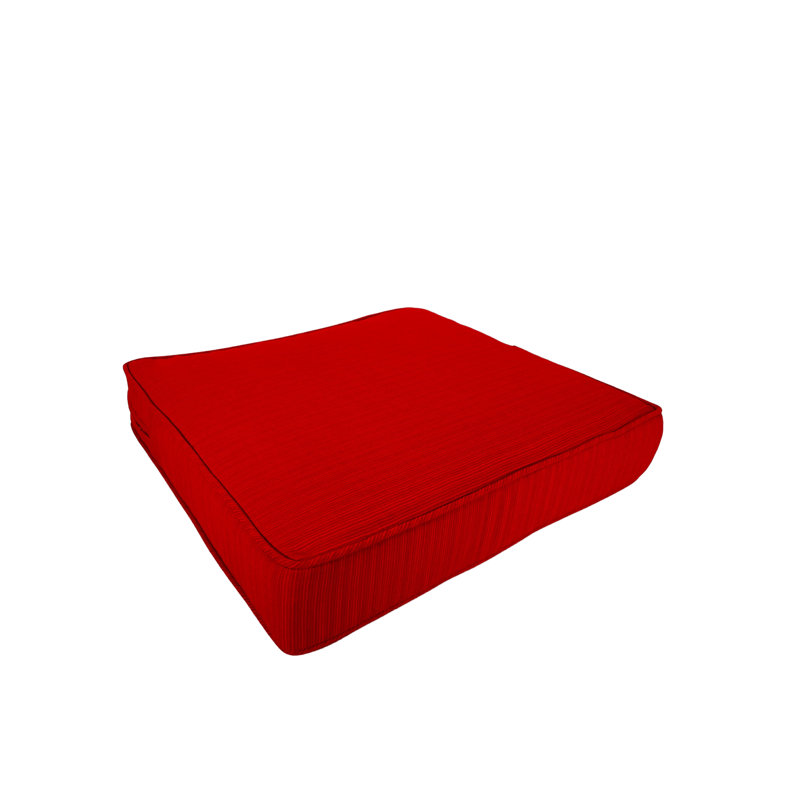 Coussin de siège d'extérieur Alice, Rouge