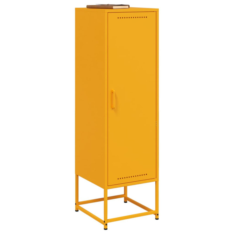 Storage Cabinet, Mustard yellow