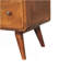Grande commode incurvée en châtaignier