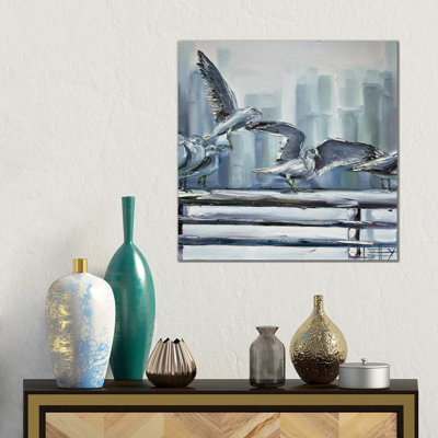 Toward Manhattan, New York City 1 Piece Wall Art on Canvas
