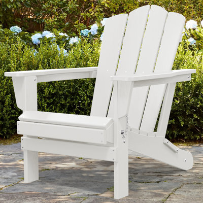 Delman Foldable Outdoor Adirondack Chair