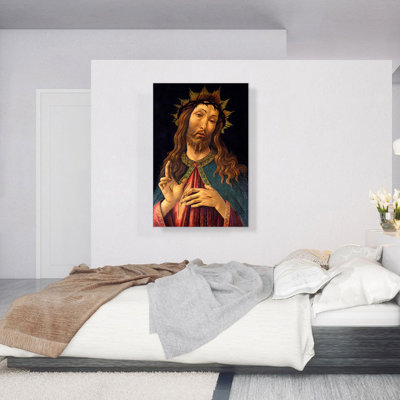 Christ couronné d'épines 1500 - impression