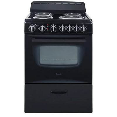Avanti 24" Electric Range Oven with Framed Glass Door