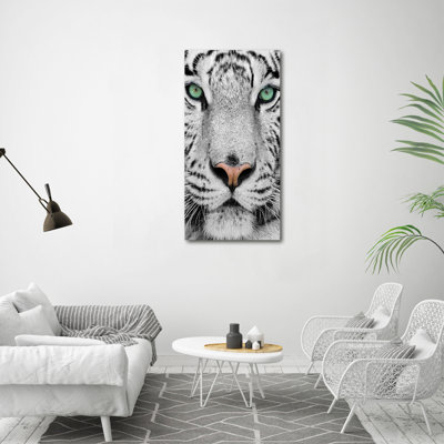 White Tiger - Wrapped Canvas Print