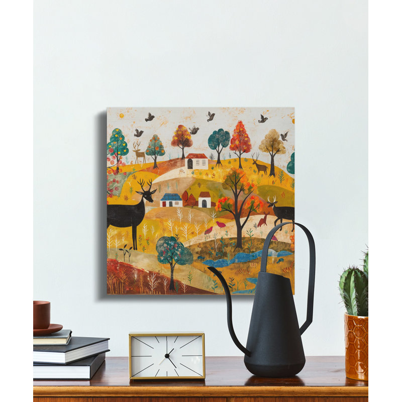 Wrapped Canvas Print Set, 25.4 cm H x 25.4 cm W