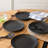 Over&Back Coupe Semi Hand-Finished Stoneware Appetizer Plates-99296342